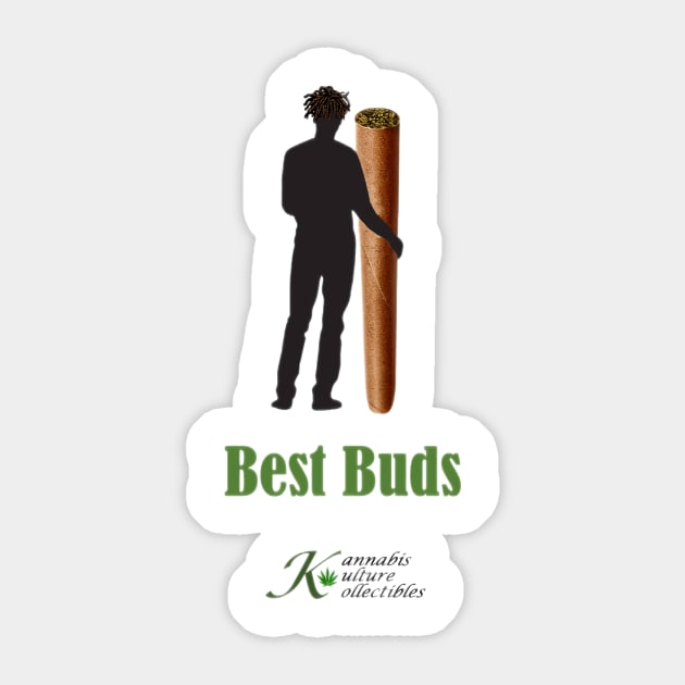 Best Buds Sticker by Kannabis Kulture Kollectibles